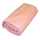 LENZUOLO SOTTO CON ANGOLI COTONE TINTA UNITA LOVELY HOME ROSA