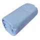 LENZUOLO SOTTO CON ANGOLI COTONE TINTA UNITA LOVELY HOME AZZURRO
