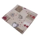 FEDERA CUSCINO ARREDO HOLLY CUORI MIROS PEZZOLI BORDEAUX