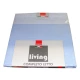 COMPLETO LENZUOLA COTONE CLASS IMBERTI AZZURRO