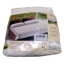 COPRIMATERASSO SANITARIO CON ANGOLI CONFORT EG