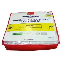 PIUMINO MICROFIBRA ANALLERGICA 90 GR/MQ NOTTETEMPO GABEL